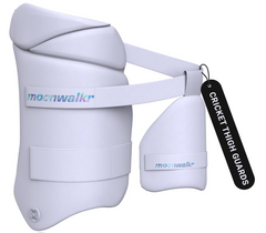 Moonwalkr 2.0 Cricket Batting Combo Thigh Guard