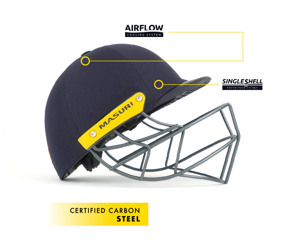 Masuri T Line Steel Cricket Helmet